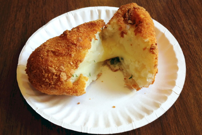 photo of panzarotti from Galleria Umberto, Boston, MA