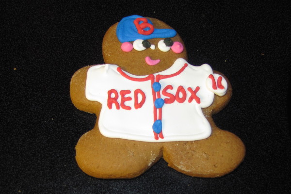 photo of Red Sox Gingerbread from Ginger Betty's, Quincy, MA
