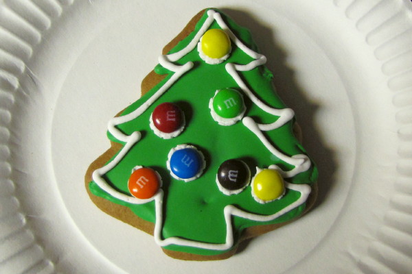 photo of Christmas Tree Gingerbread Cookie from Ginger Betty's, Quincy, MA