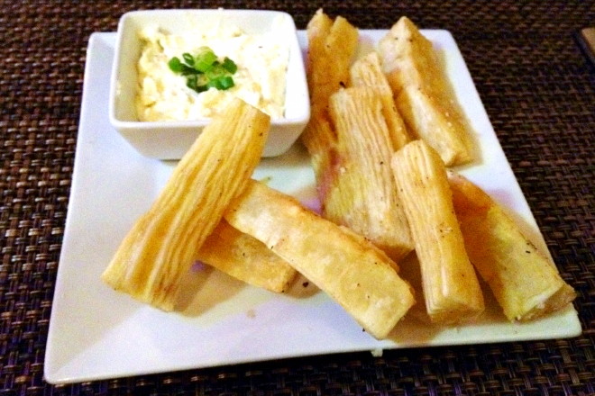 photo of yuca frita from Gustazo Cuban Cafe, Belmont, MA