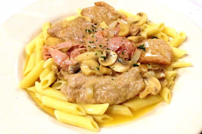 photo of veal marsala from Jeveli's, East Boston, MA
