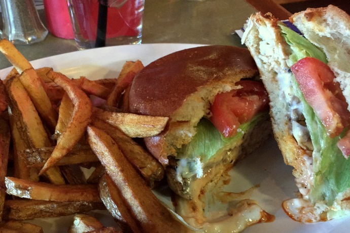 photo of buffalo chicken sandwich from Joco's Bar and Kitchen, Waltham, MA