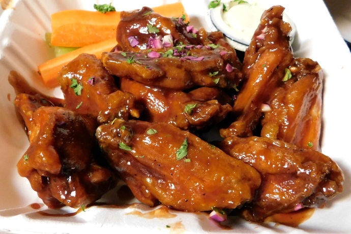 photo of BBQ wings from Joe Sent Me, Cambridge, MA