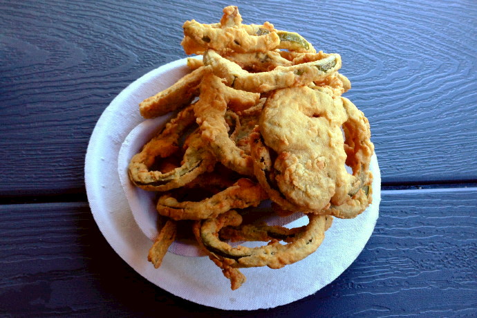 photo of pepper rings from Johnson's Drive-In, Groton, MA