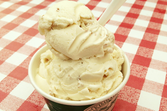 photo of grape nut ice cream from Kimball Farm Ice Cream, Carlisle, MA
