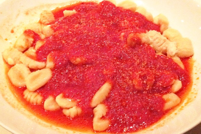 photo of gnocchi from La Scala, Randolph, MA