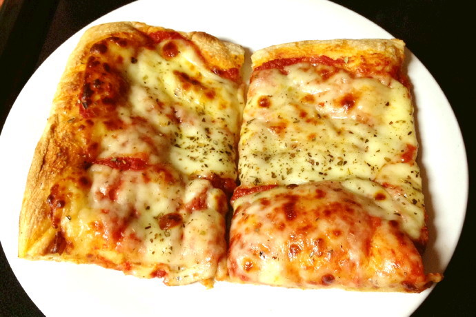 photo of Sicilian pizza from Leone's Sub and Pizza, Somerville, MA