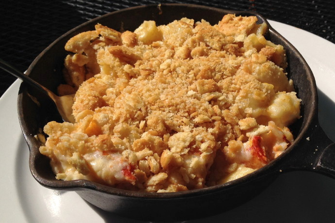 photo of lobster mac and cheese from The Lobster Shanty, Salem, MA