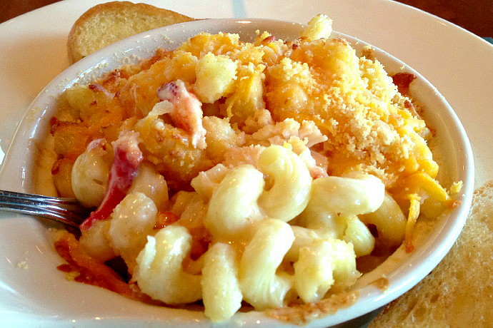 photo of lobster macaroni and cheese from Marshside, Dennis, MA