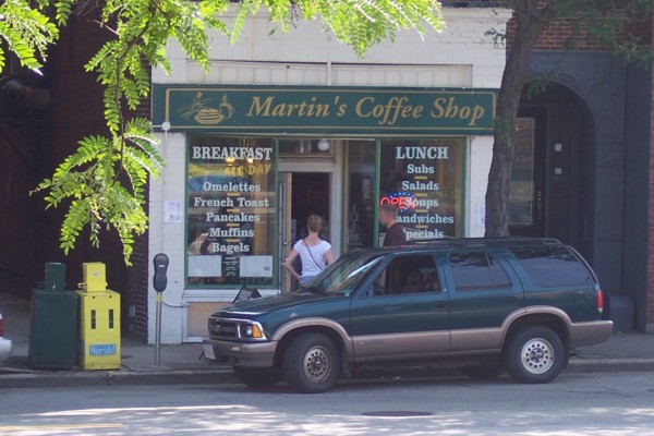 photo of Martin's Coffee Shop, Brookline, MA