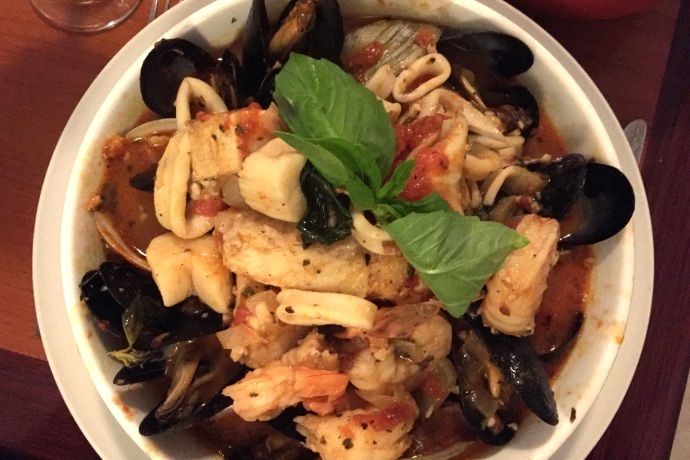 photo of cioppino di pesce from Massimo's Ristorante, Wakefield, MA