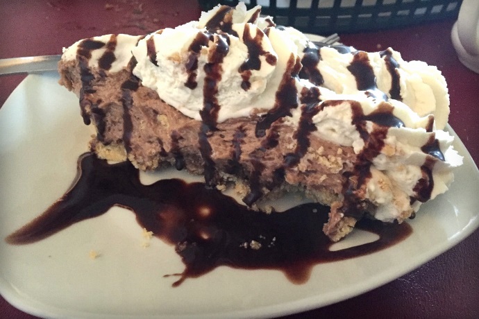 photo of chocolate peanut butter pie from Massimo's Ristorante, Wakefield, MA