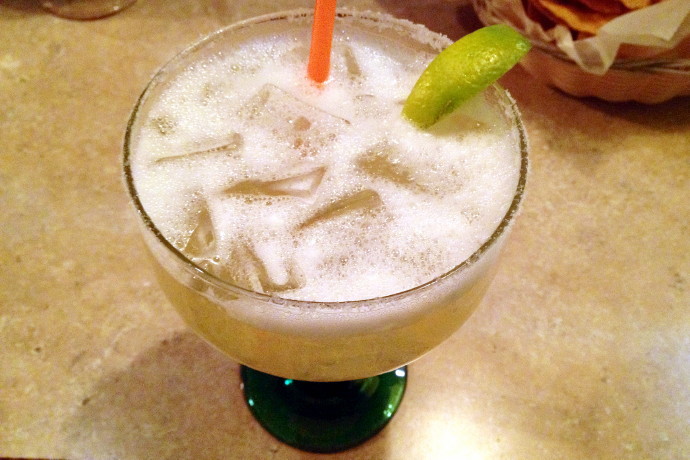photo of a margarita from Mexico Lindo, Melrose, MA