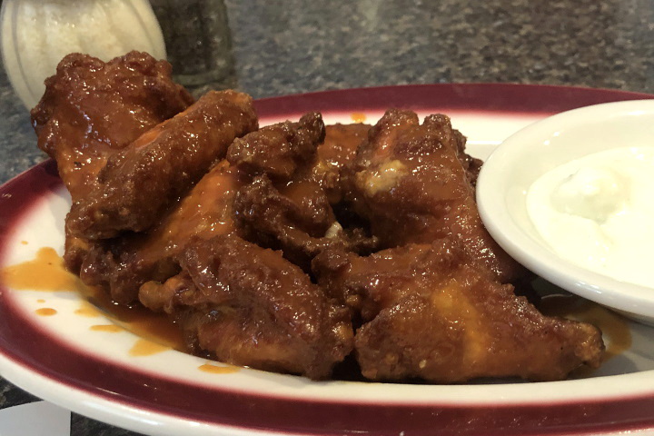 photo of wings from Monte's, Lynn, MA