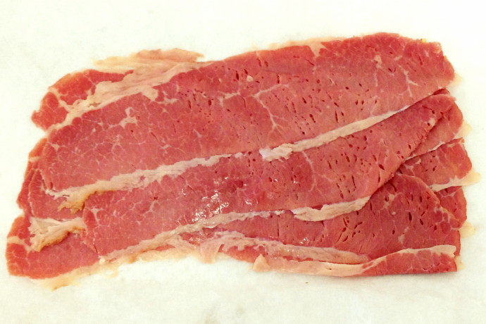 photo of corned beef from Moody's Delicatessen and Provisions, Waltham, MA