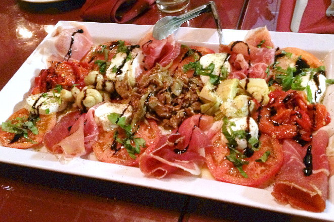 photo of antipasto from Nappi Meats and Groceries, Medford, MA