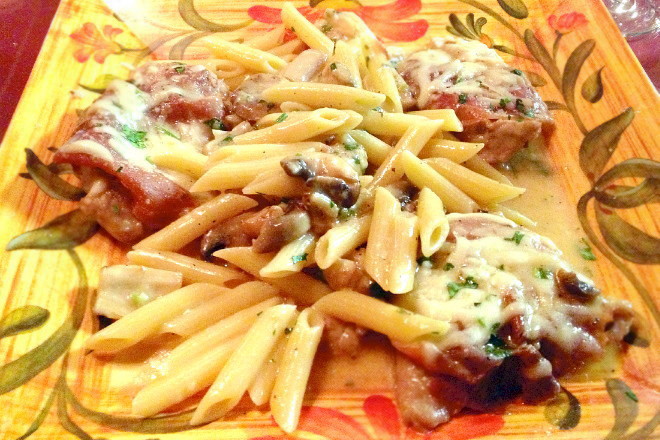 photo of veal saltimbocca from Nappi Meats and Groceries, Medford, MA