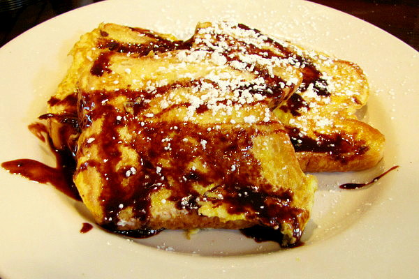 photo of Nutella French toast from Niko's Restaurant, Weymouth, MA