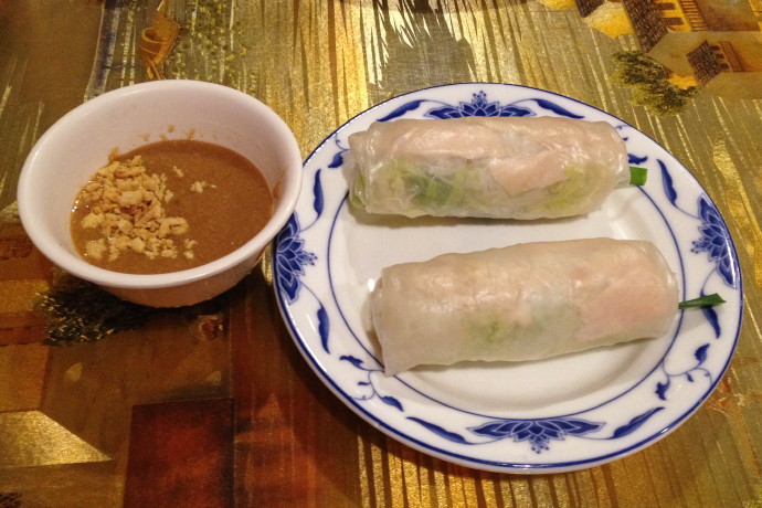 photo of spring rolls from Pho So 1, Randolph, MA
