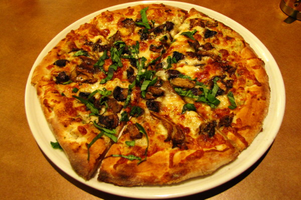 photo of pizza from Cafe Bistro, Braintree, MA