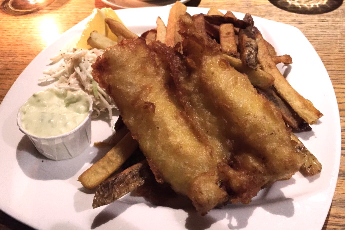 photo of fish and chips from Porter Belly's Pub, Brighton, MA