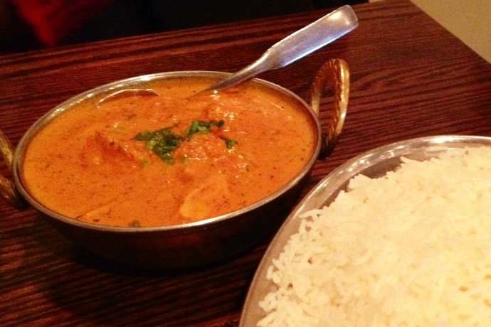 photo of chicken tikka masala from Punjab Cafe, Quincy, MA