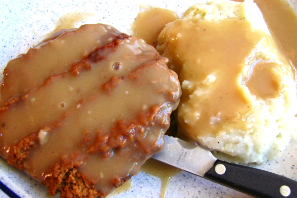 photo of chicken-fried steak from the Putney Diner, Putney, VT
