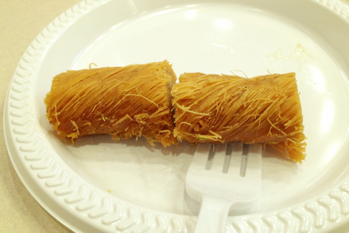 photo of kadaif/baklava from Rami's, Brookline, MA