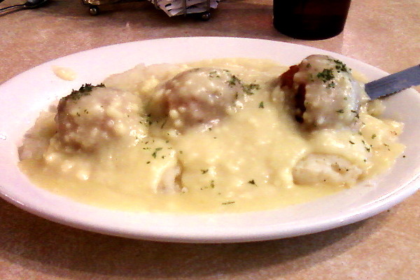 photo of chicken croquettes from the Riverside Diner, Rensselaer, NY