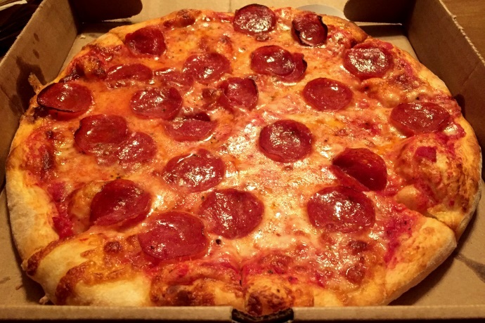 photo of pizza from Rosie's Sub and Pizza Shop, Braintree, MA