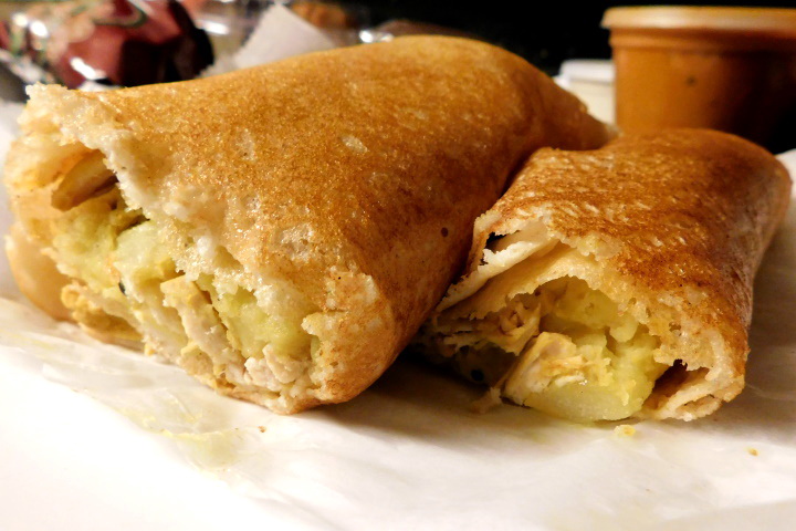 photo of chicken dosa from Royal India Bistro, Lexington, MA