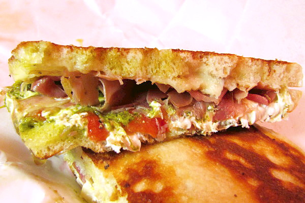 photo of Caruso panini from SingaBella Cafe, Cambridge, MA