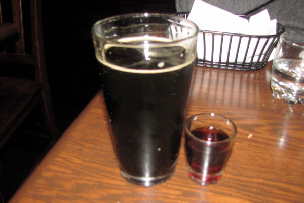 photo of Smuttynose Porter and Fernet Branca from Citizen Public House, Boston, MA