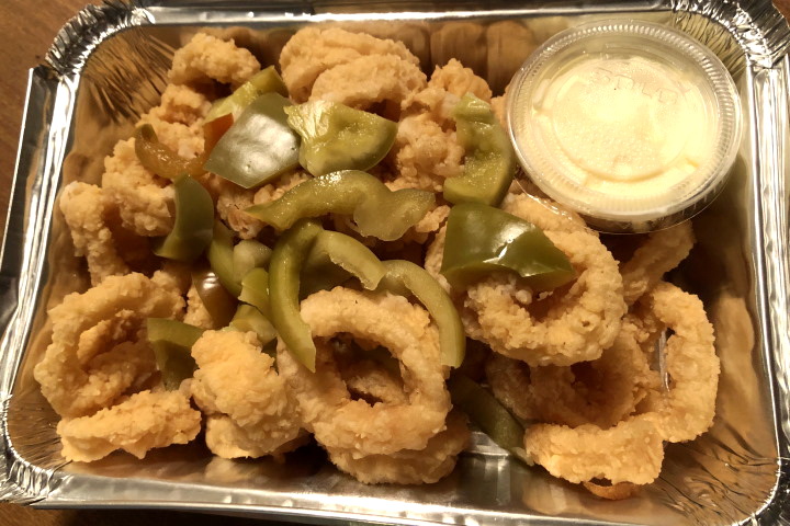 photo of fried calamari from Spazio in Braintree, MA