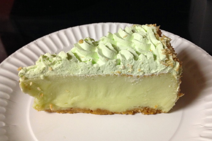 photo of key lime pie from Spinelli's, East Boston, MA