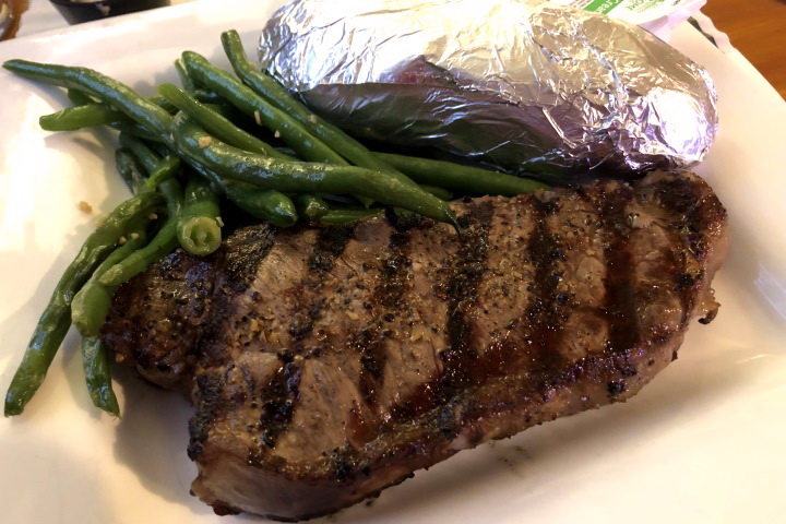 photo of sirloin steak from The Squires, Hanover, MA