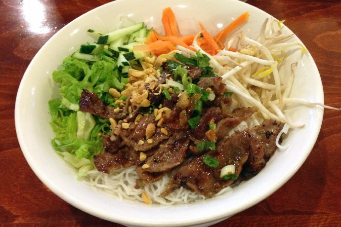 photo of grilled beef vermicelli from Sunrise Restaurant, Dorchester, MA