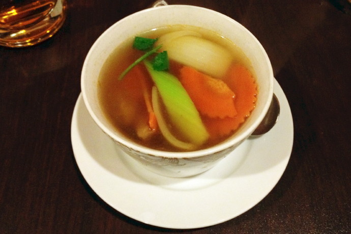 photo of beef soup from Sweet Ginger, Somerville, MA