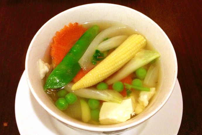 photo of crystal soup from Sweet Ginger, Somerville, MA