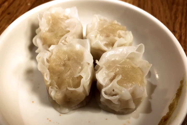 photo of crab shumai from Tampopo, Cambridge, MA