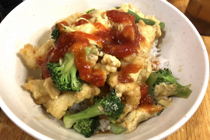 photo of tentama spicy chicken from Tampopo, Cambridge, MA