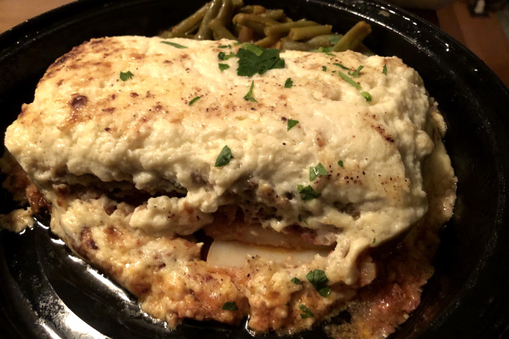 photo of moussaka  from Taso's Euro Cafe in Norwood, MA