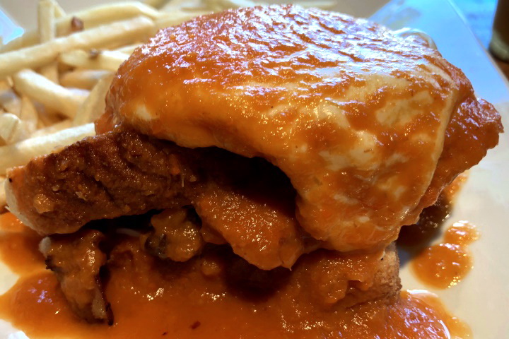 photo of Tasty Burger Francesinha from Tasty on the Hill, Medford, MA