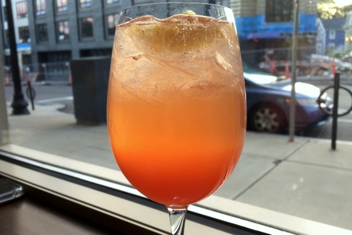 photo of Beale St. Spritz (Ketel One, Prosecco, Aperol, lime, grapefruit) from Tavolo, Dorchester, MA