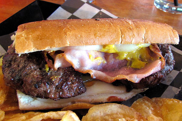 photo of Havana burger from The Abbey, Providence, RI