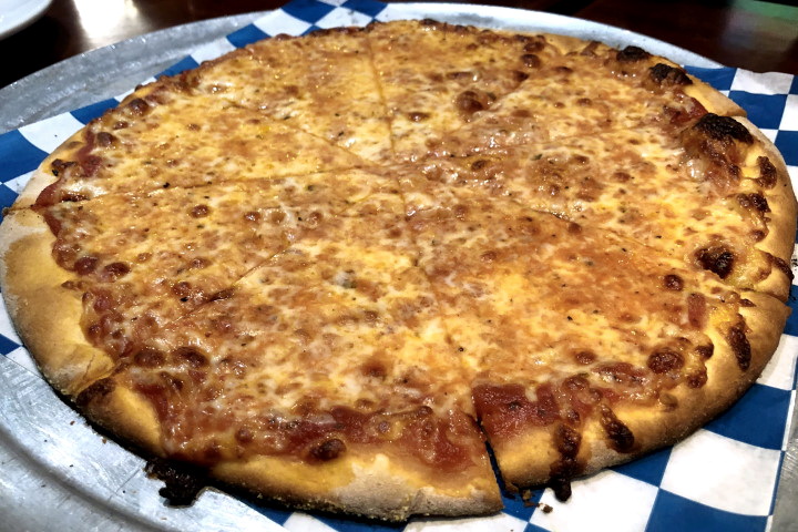 photo of pizza from The Mooring Bar and Grill, Weymouth, MA