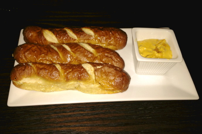 photo of soft pretzels from The Restaurant, Woburn, MA