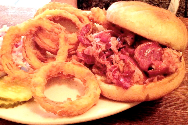 photo of pastrami sandwich from The Snug, Hingham, MA