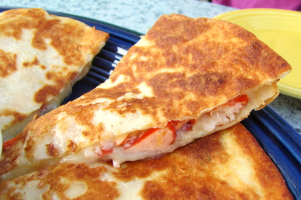 photo of lobster quesadillas from The Studio, Gloucester, MA