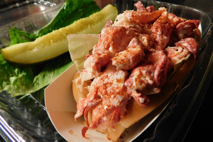 photo of a lobster roll from Tony's Clam Shop, Quincy, MA